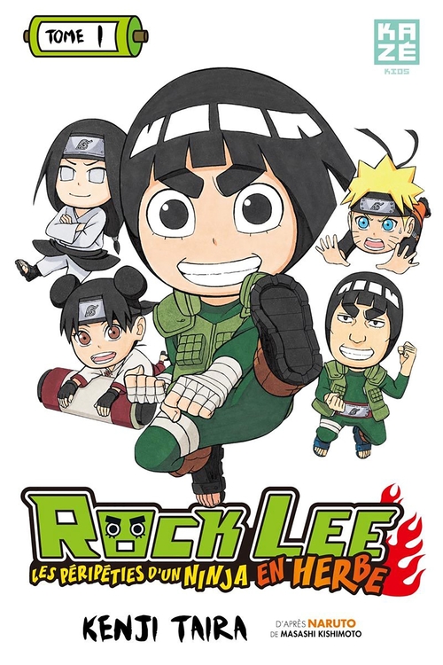 Couverture ebook de Rock Lee Chapitre 1, de Kenji Taira