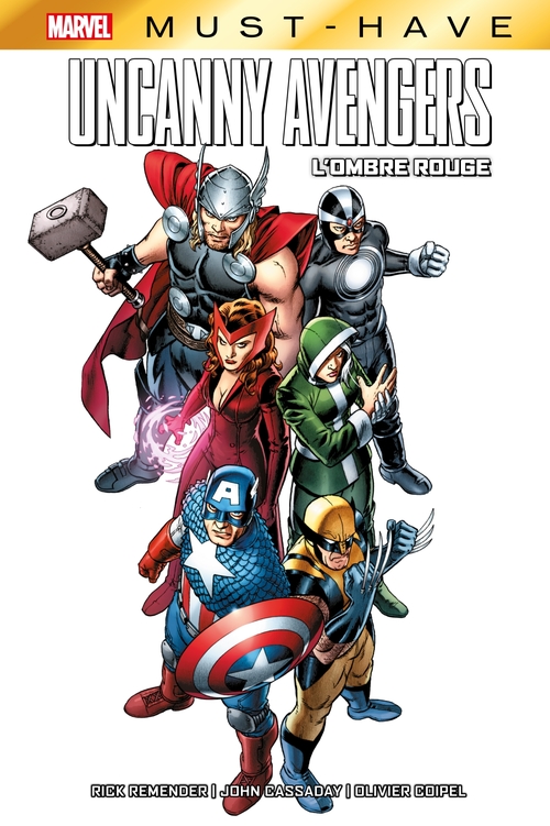 ebook cover of Best of Marvel (Must-Have) : Uncanny Avengers - L'ombre rouge, by Rick Remender