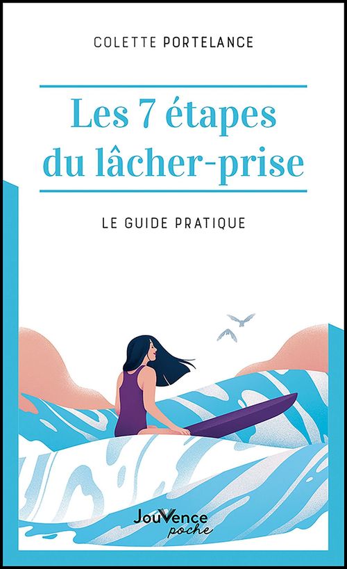 Couverture ebook de Les 7 étapes du lâcher-prise, de Colette Portelance