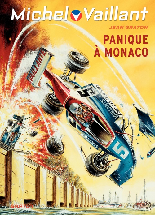 Couverture ebook de Michel Vaillant - Tome 47 - Panique à Monaco, de Jean Graton