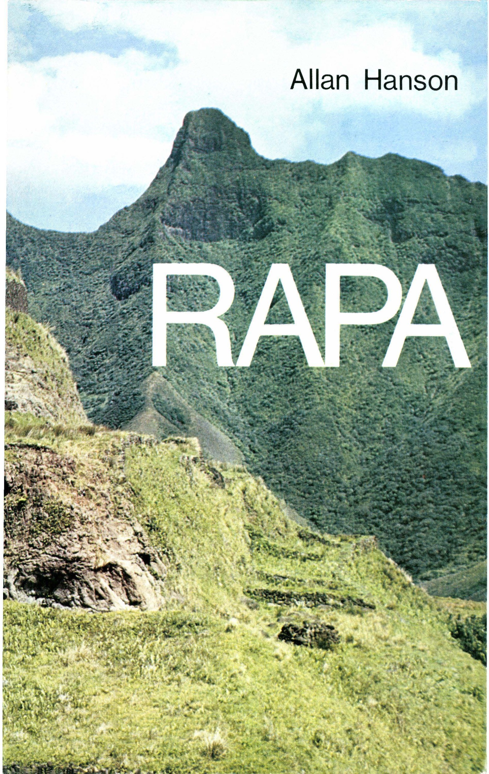 ebook cover of Rapa, by Allan Hanson