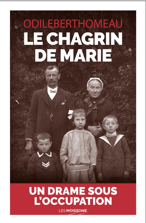 Couverture ebook de Le chagrin de Marie, de Odile Berthomeau