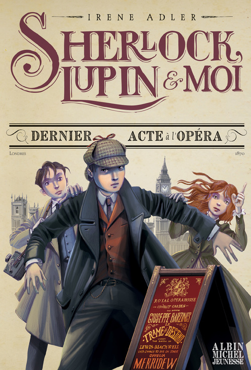 Couverture ebook de Dernier Acte à l'Opéra, de Irene Adler