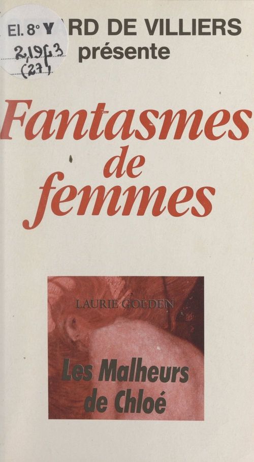 Couverture ebook de Les malheurs de Chloé, de Laurie Golden