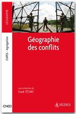 Couverture ebook de Géographie des conflits, de Frank Tétart