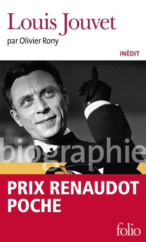Couverture ebook de Louis Jouvet, de Olivier Rony