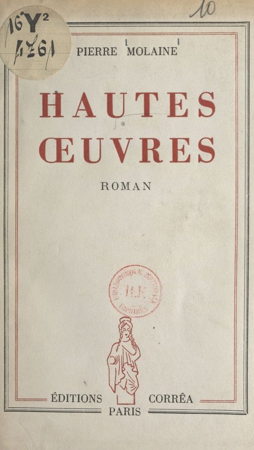 ebook cover of Hautes oeuvres, by Pierre Molaine