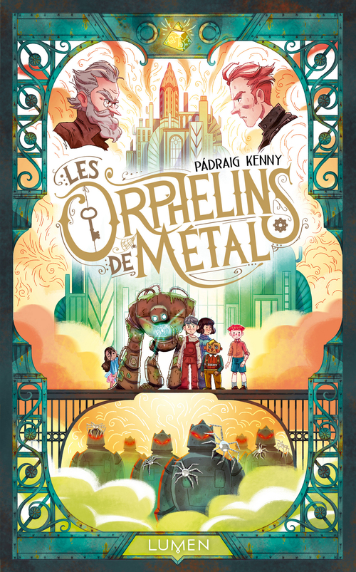 ebook cover of Les Orphelins de métal, by Kenny Padraig