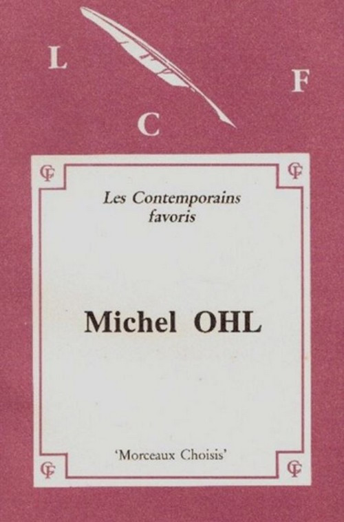 Couverture ebook de Morceaux choisis de Michel Ohl, de Michel Ohl