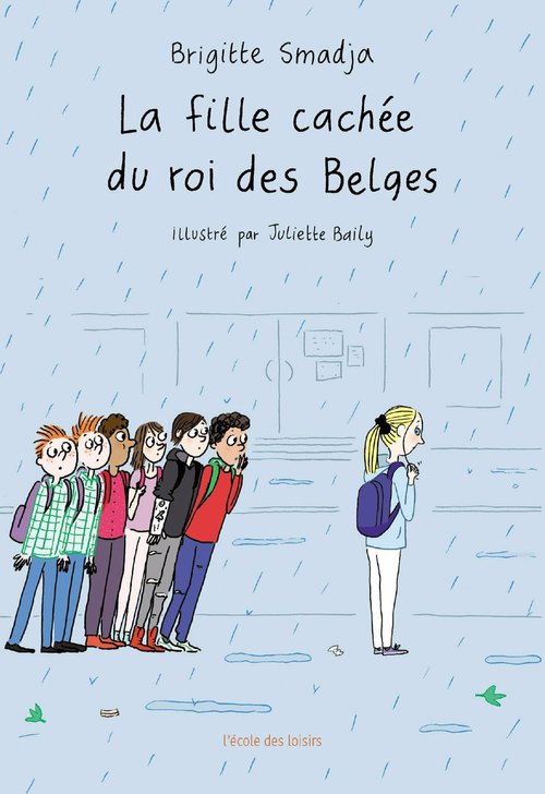 ebook cover of La fille cachée du roi des Belges, by Juliette Baily, Brigitte Smadja