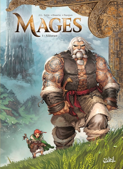 Couverture ebook de Mages T01 - Aldoran, de Jean-Luc Istin
