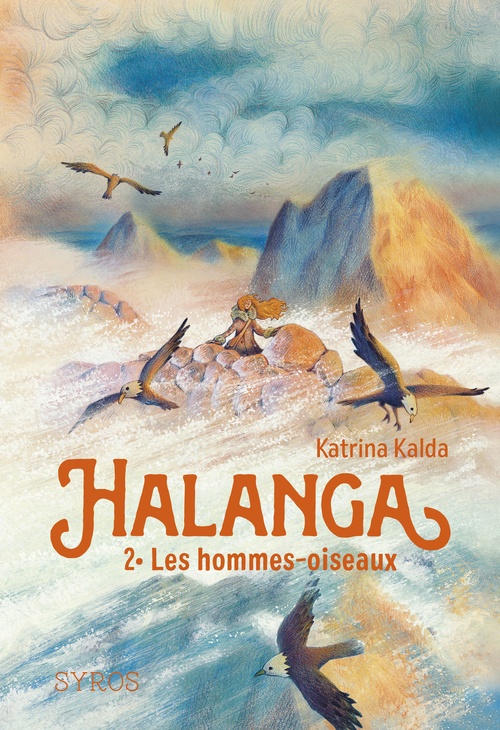 Couverture ebook de Halanga - Les hommes-oiseaux - Tome 02, de Katrina Kalda, Paul Echegoyen