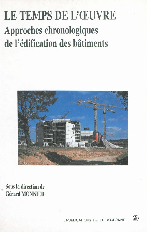 Couverture ebook de Le temps de l´oeuvre, de
