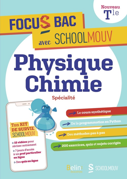 Couverture ebook de Focus BAC : Physique-Chimie - Spécialité Terminale Focus BAC : Physique-Chimie - Spécialité Terminale, de Benjamin Presson