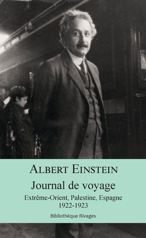Couverture ebook de Journal de voyage, de Albert Einstein