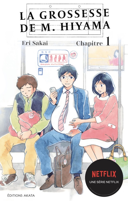 Couverture ebook de La grossesse de M. Hiyama - Le manga à l'origine de la série Netflix - Chapitre 1, de Eri Sakai
