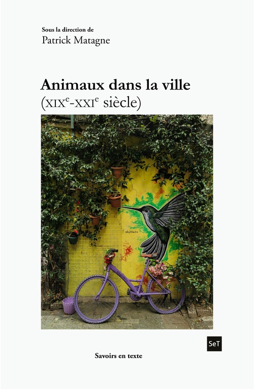 Couverture ebook de Animaux dans la ville (XIXe-XXIe siècle), de