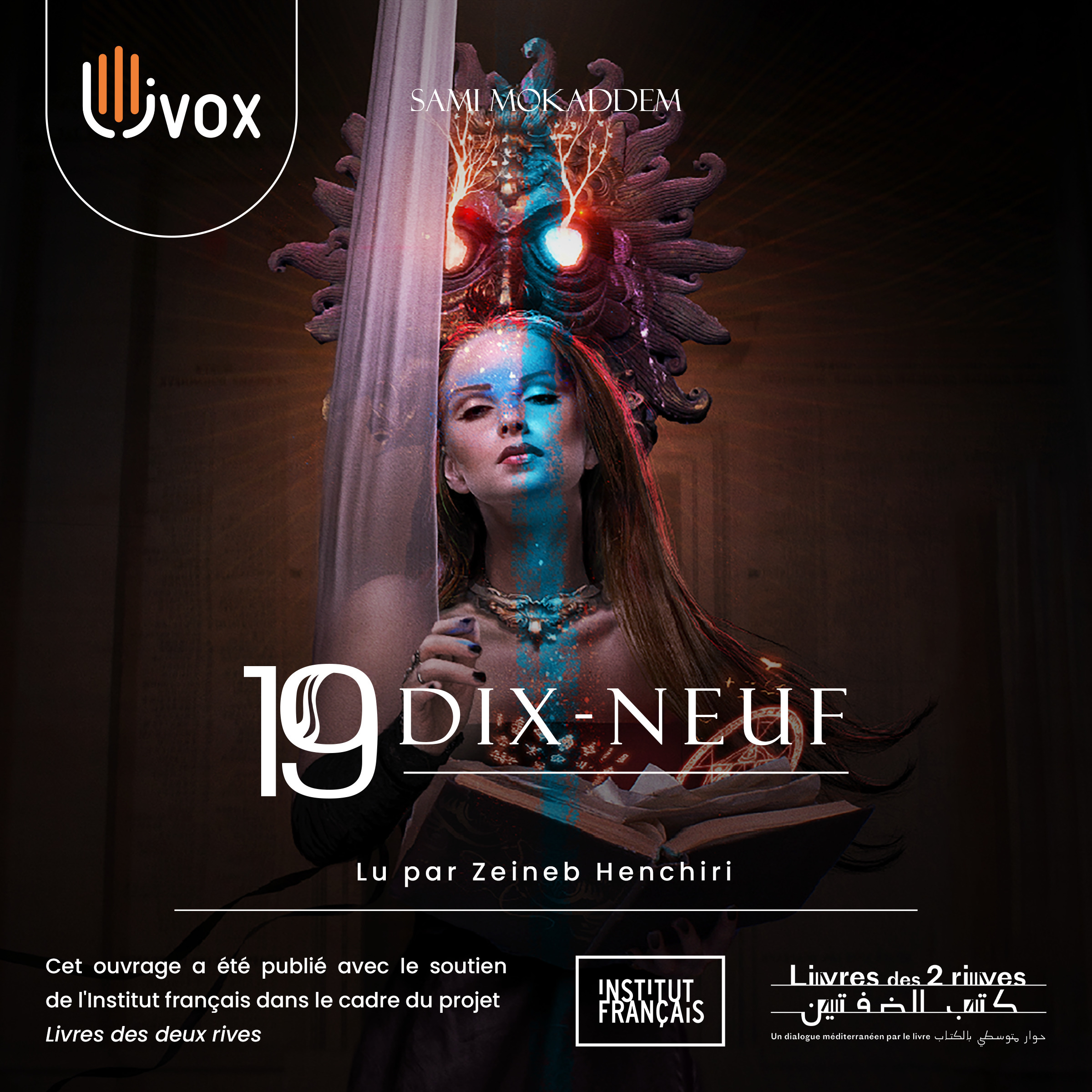 audiobook cover of Dix-neuf, by Sami Mokaddem
