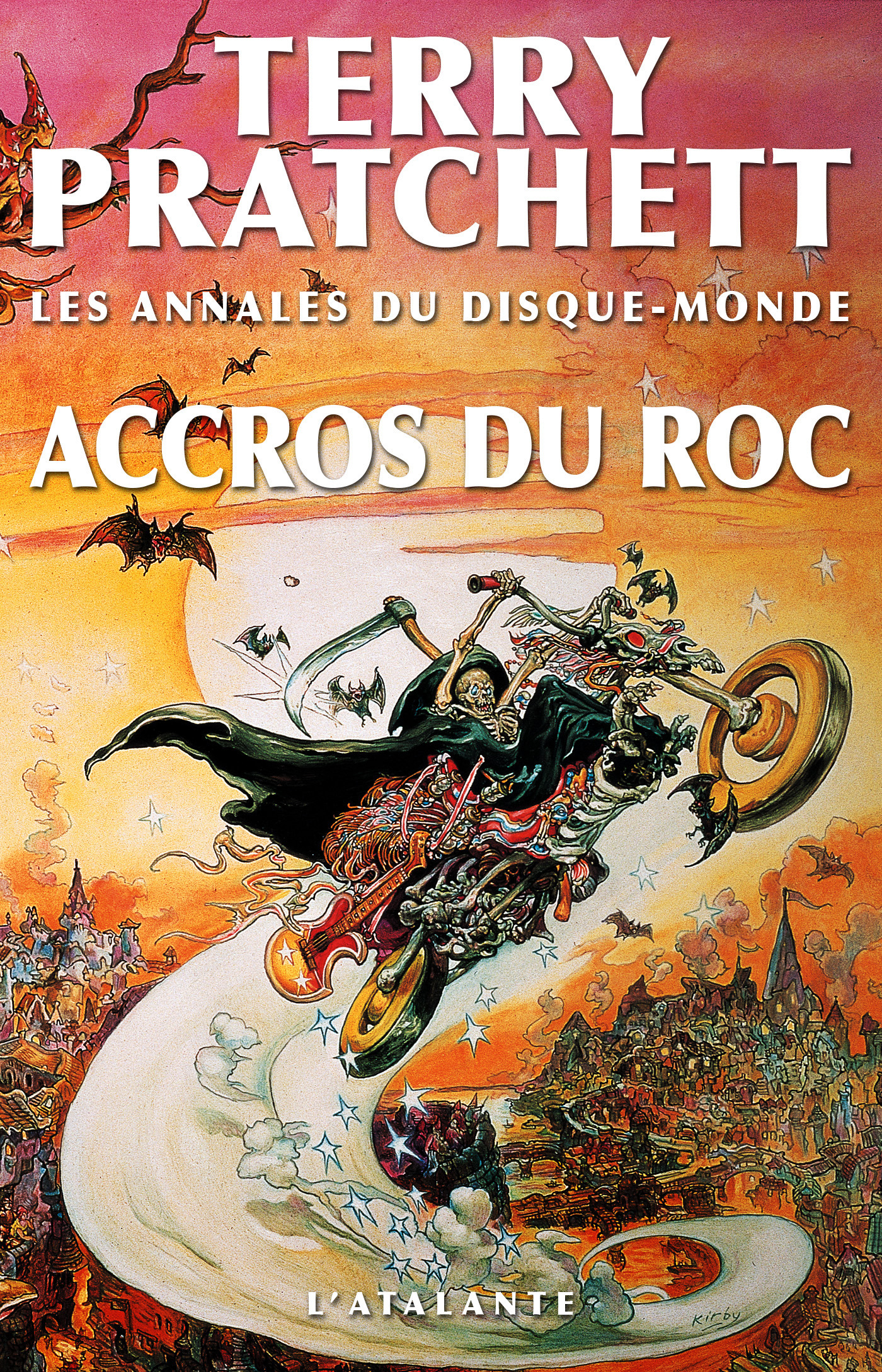 Couverture ebook de Accros du roc, de Terry Pratchett