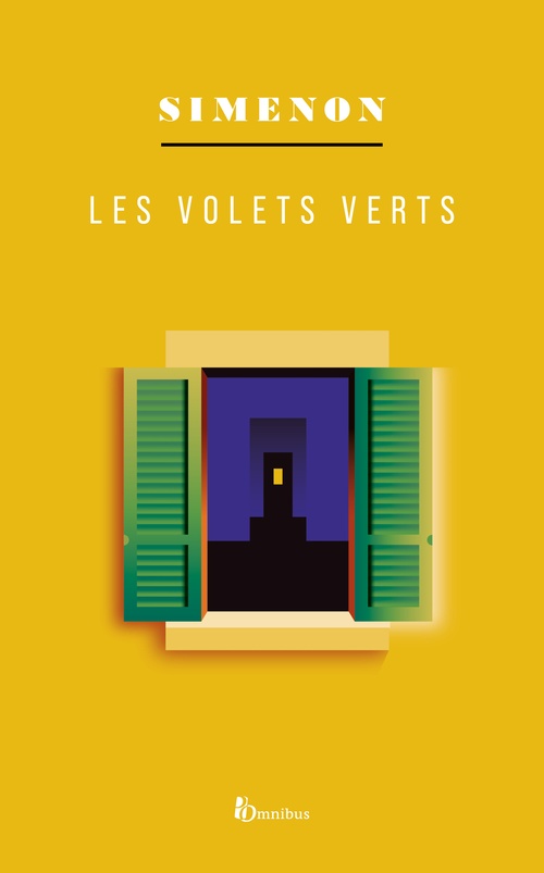 ebook cover of LES VOLETS VERTS, by Georges Simenon
