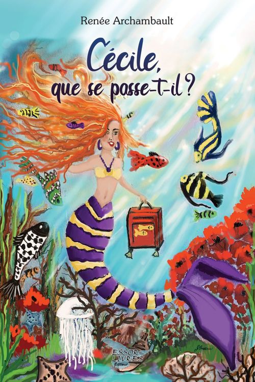 ebook cover of Cécile que se passe-t-il?, by Renee Archambault