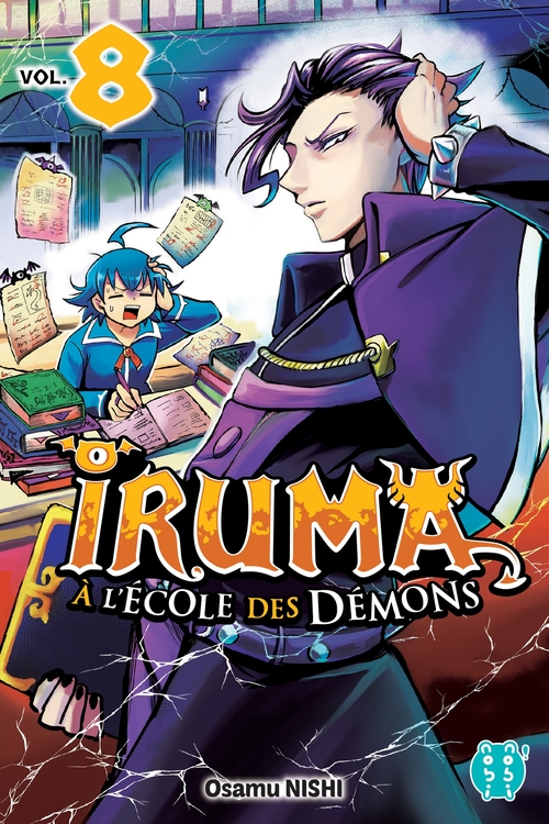 ebook cover of Iruma à l'école des démons T08, by Osamu Nishi