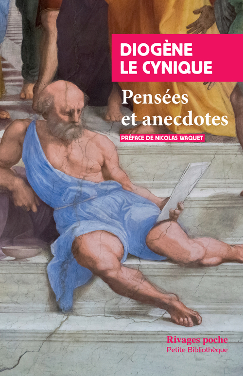 Couverture ebook de Pensées et anecdotes, de Diogène le cynique