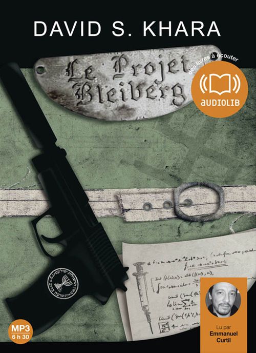 Couverture audiobook de Le Projet Bleiberg, de David s. Khara