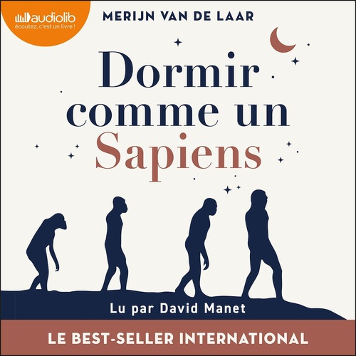 Couverture audiobook de Dormir comme un sapiens, de David Manet, Marion Mcguinness, Merijn Van De Laar