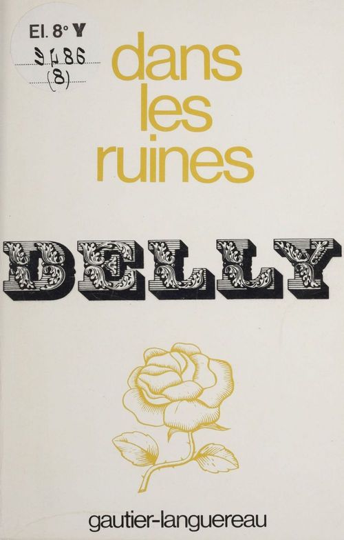 Couverture ebook de Dans les ruines, de Delly
