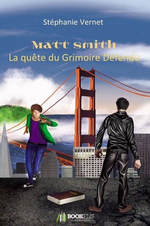 Couverture ebook de Matt Smith  La quête du Grimoire Défendu, de Stéphanie Vernet