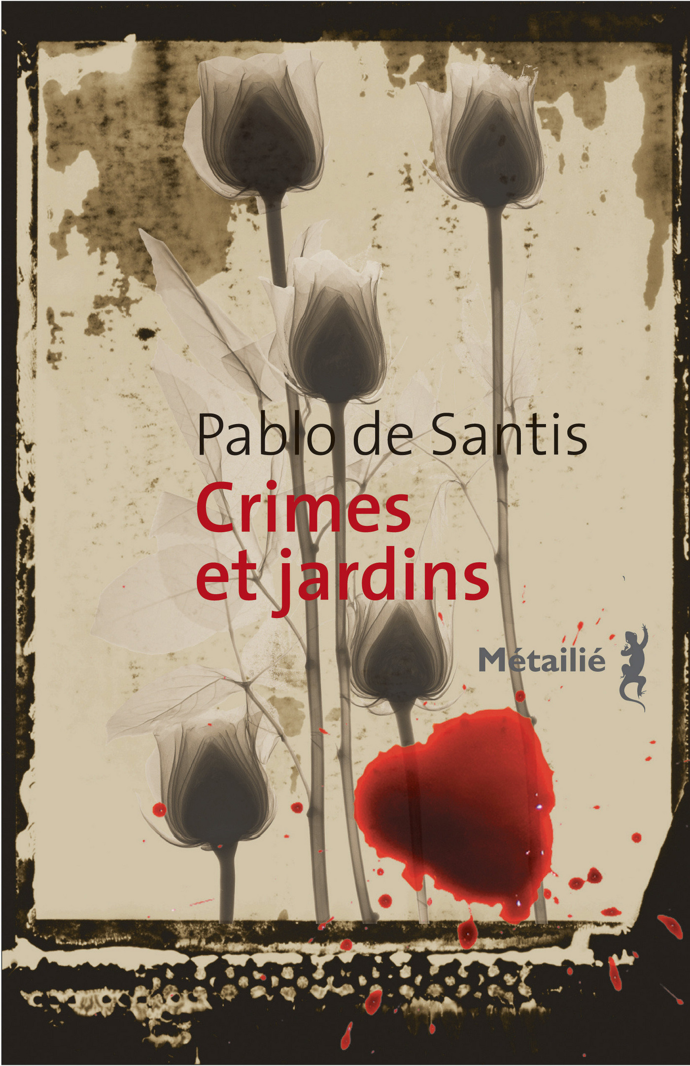 ebook cover of Crimes et jardins, by Pablo de Santis