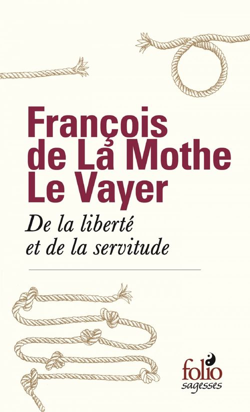 Couverture ebook de De la liberté et de la servitude, de François de La mothe le vayer