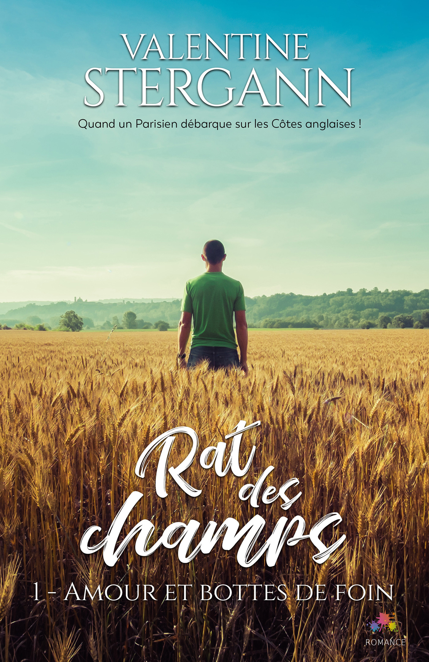 Couverture ebook de Amour et bottes de foin, de Valentine Stergann