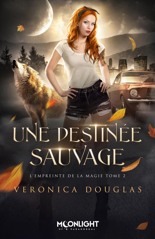 ebook cover of Une destinée sauvage, by Veronica Douglas