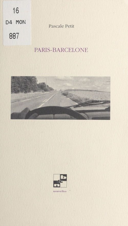 ebook cover of Paris-Barcelone, by Pascale Petit
