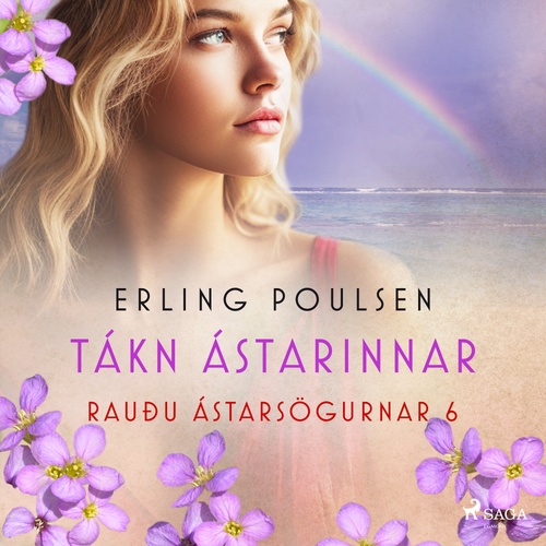 audiobook cover of Tákn ástarinnar (Rauðu ástarsögurnar 6), by Erling Poulsen