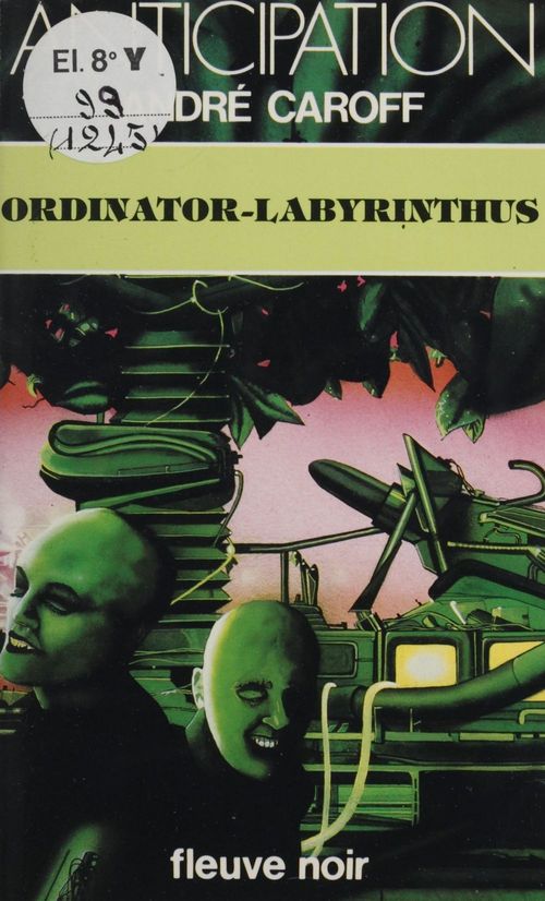 Couverture ebook de Ordinator-Labyrinthus, de Andre Caroff