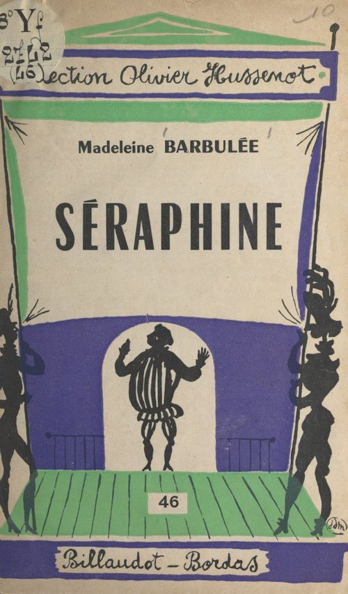 ebook cover of Séraphine, by Madeleine Barbulee