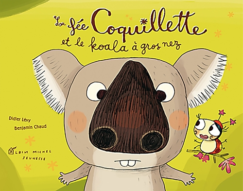 Couverture ebook de La Fée Coquillette et le koala à gros nez, de Didier Lévy