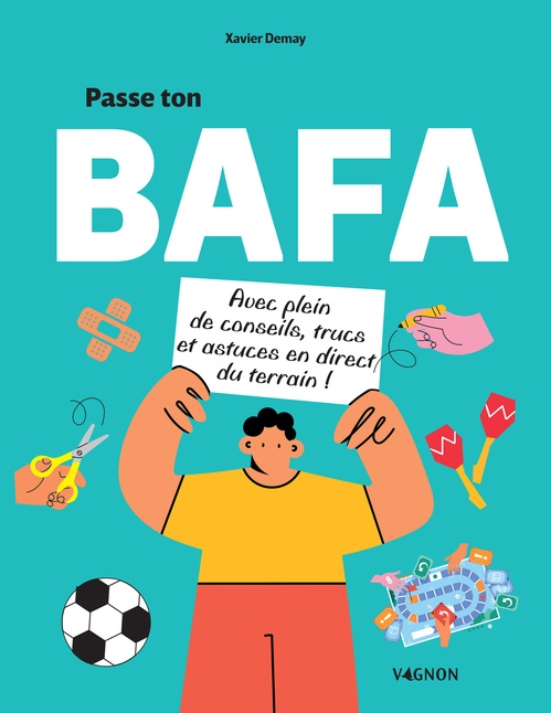 Couverture ebook de Passe ton BAFA, de Xavier Demay