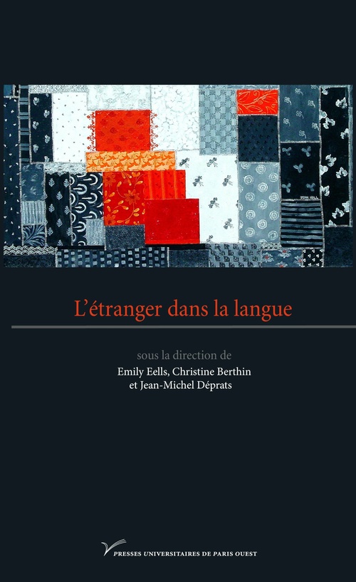 Couverture ebook de L´étranger dans la langue, de
