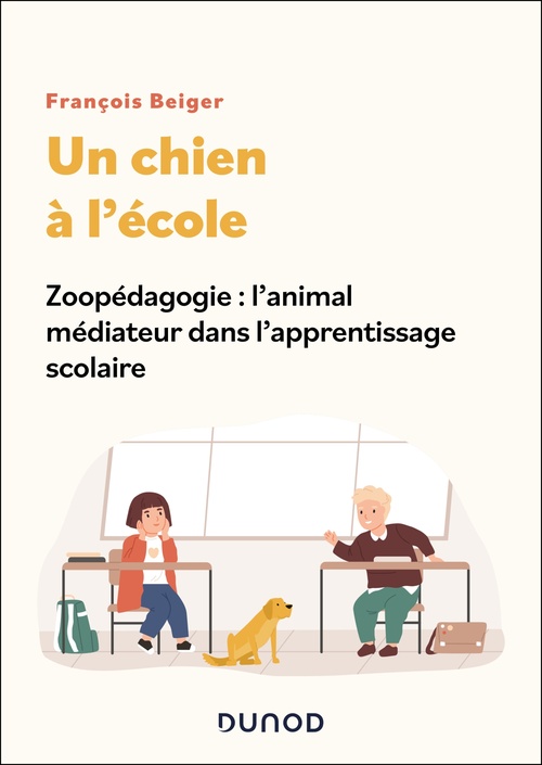 Couverture ebook de Un chien à l'école, de François Beiger