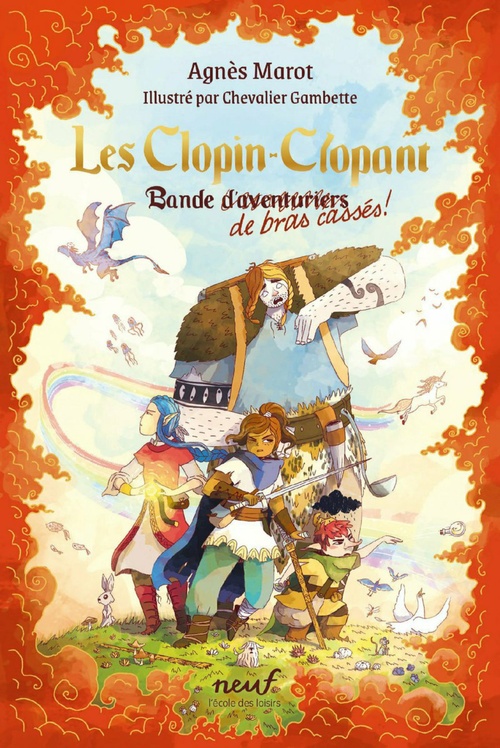 ebook cover of Les clopin-clopant - Bande de bras cassés, by Agnès Marot