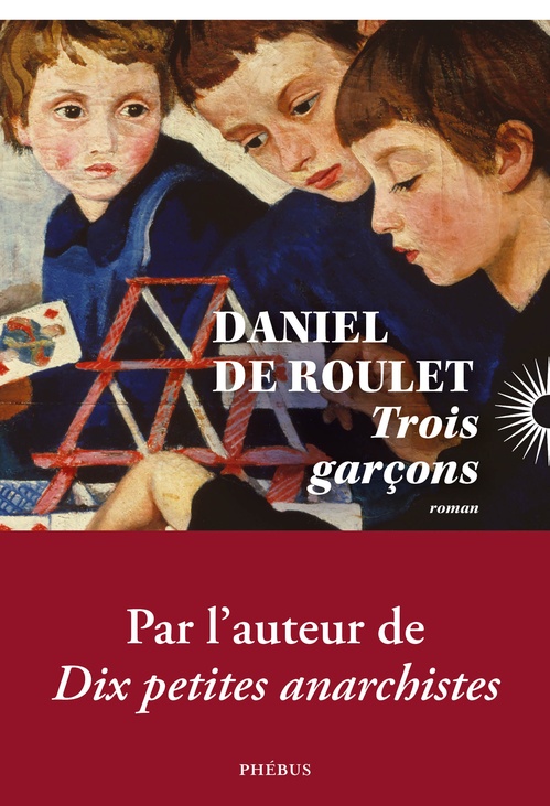 ebook cover of Trois garcons, by Daniel De roulet