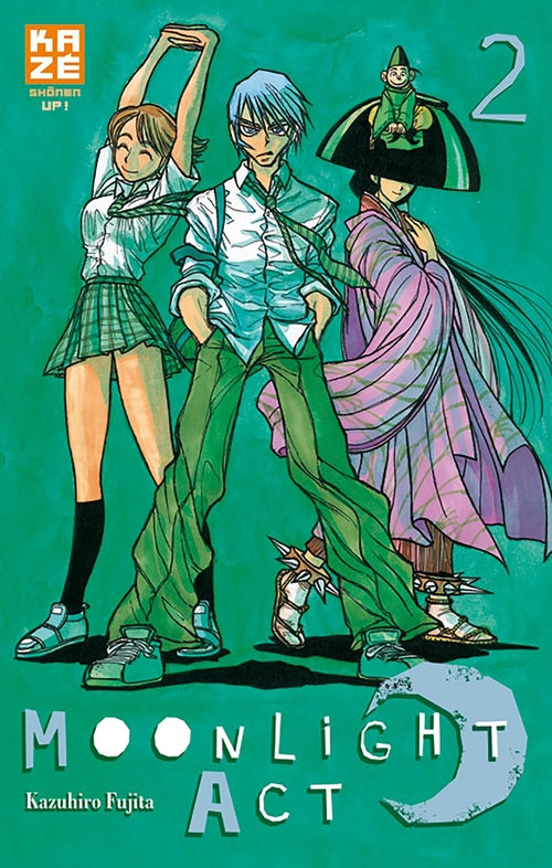 Couverture ebook de Moonlight Act T02, de Kazuhirô Fujita