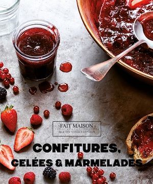Couverture ebook de Confitures, gelées et marmelades, de Thomas Feller