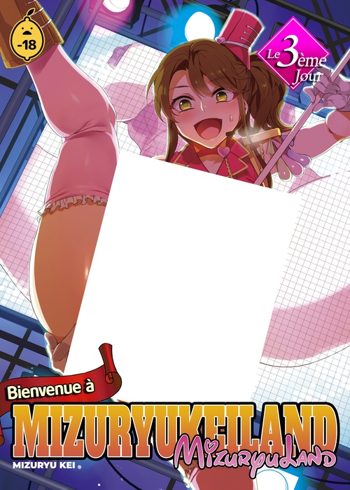 ebook cover of Bienvenue à MIZURYUKEILAND - Tome 3 Le 3ème jour, by Kei Mizuryu