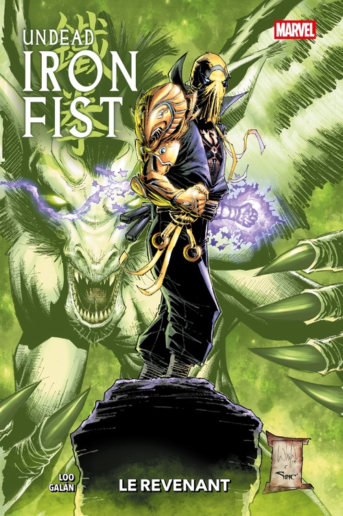 Couverture ebook de Undead Iron Fist - Le Revenant, de Jason Loo