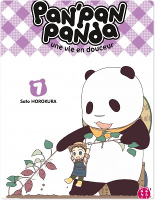 Couverture ebook de Pan'Pan Panda, une vie en douceur T07, de Sato Horokura